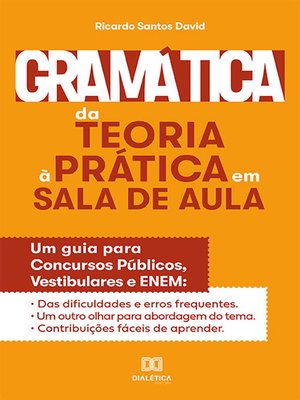 cover image of Gramática da Teoria à Prática na Sala de Aula